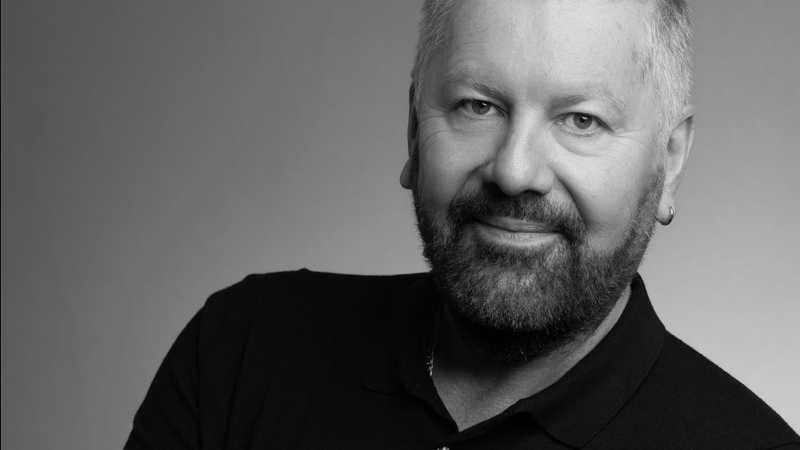 James Burstalll Black and White Portrait Image